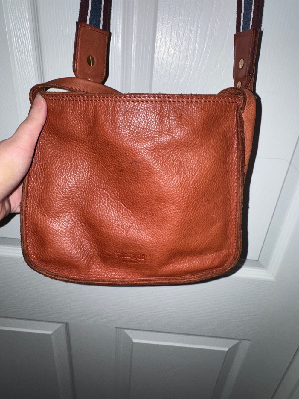 Margot Leather womens shoulderBag — Rustic Brown - Picture 10 of 11